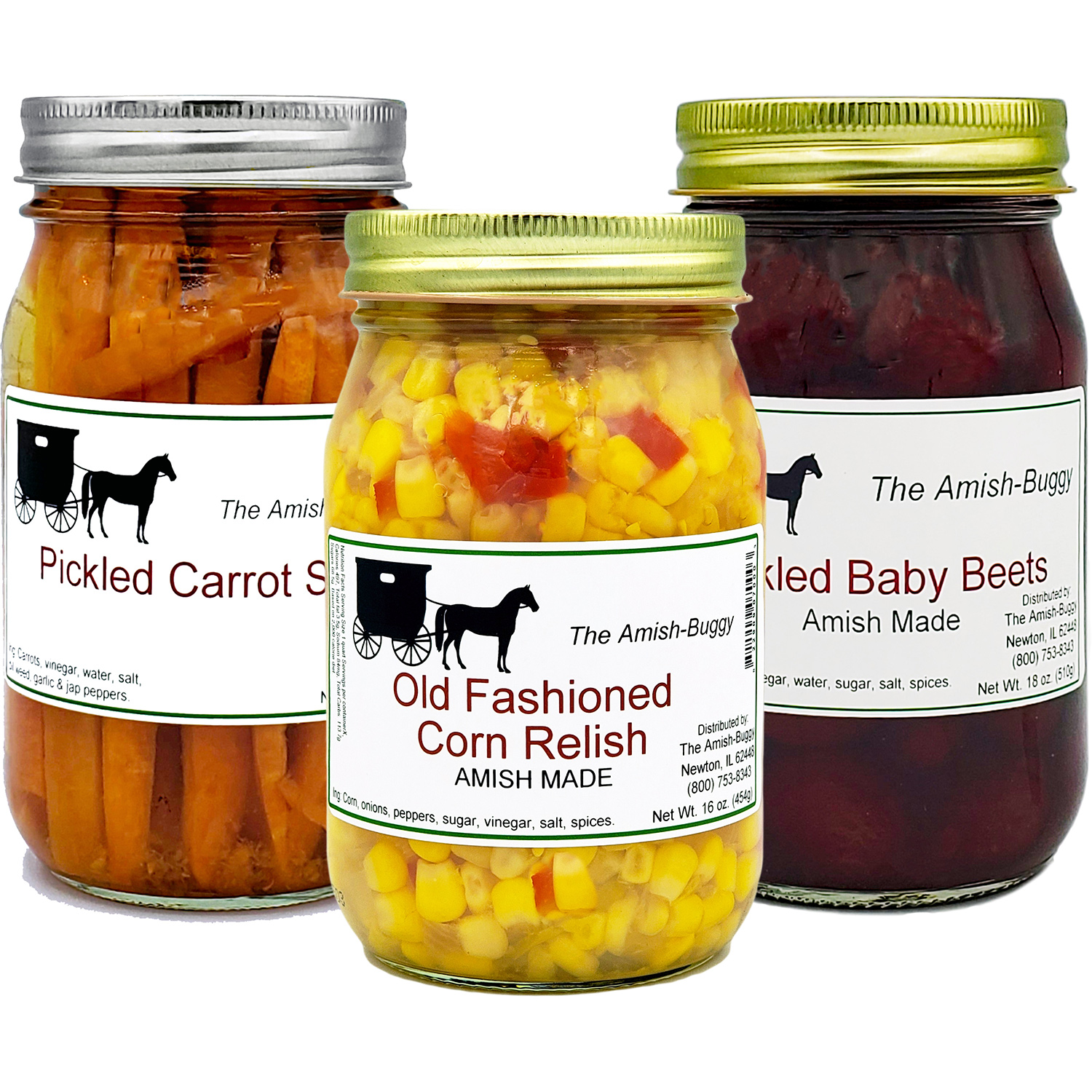 Amish Made 16 oz. Jars Arndt's Fudgery LLC