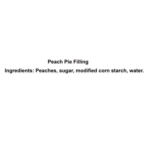Amish Pie Filling - 32 Oz Jar - Image 2