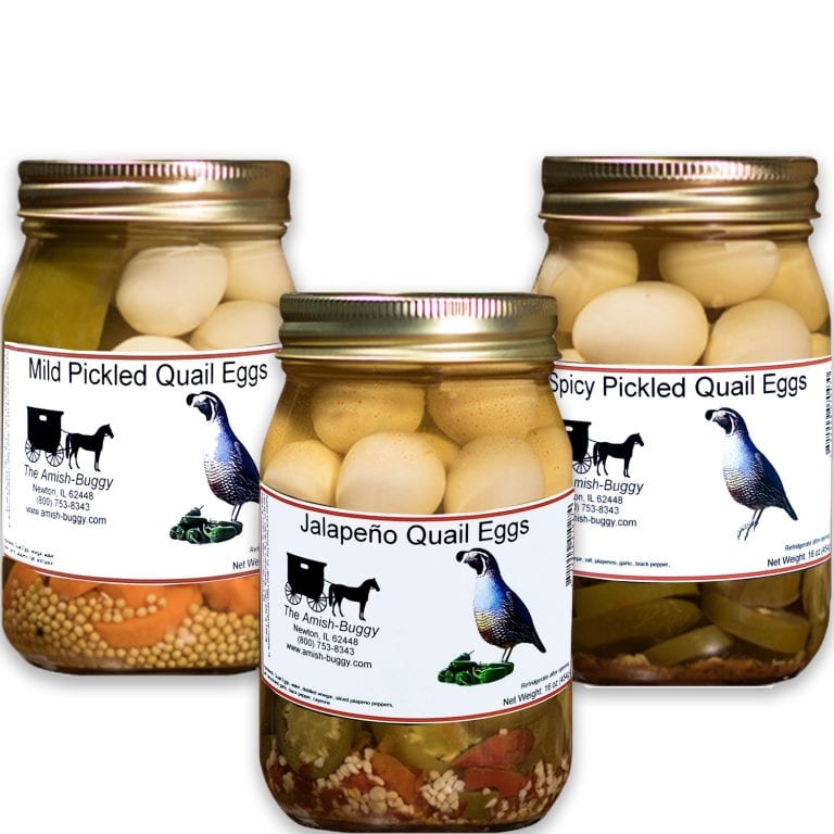 Pickled Quail Eggs 16 oz. Jar Arndt's Fudgery LLC