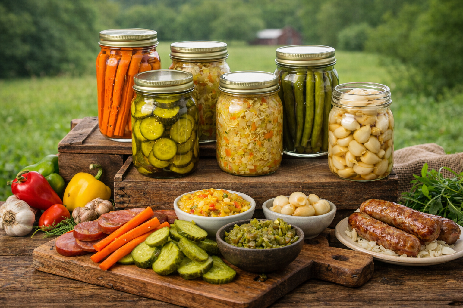 amish made canned vegetables