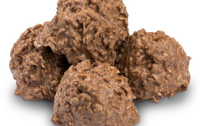 Milk Chocolate Toasted Coconut Haystacks